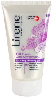 Lirene Healthy Skin+ Oily Skin hloubkově čisticí gel pro pleť s nedokonalostmi