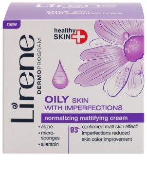 Lirene Healthy Skin+ Oily Skin matirajoča dnevna in nočna krema za normalizacijo kože za kožo z nepravilnostmi