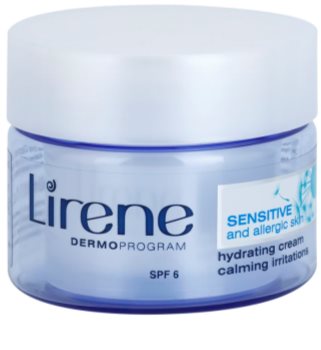 Lirene Healthy Skin+ Sensitive Skin vlažilna krema za pomirjanje razdraženja SPF 6