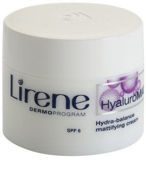 Lirene HyaluroMat matující krém s kyselinou hyaluronovou SPF 6