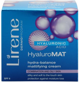 Lirene HyaluroMat matující krém s kyselinou hyaluronovou SPF 6