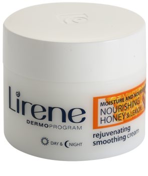 Lirene Moisture & Nourishment omlazující a vyhlazující krém s medem a citronem