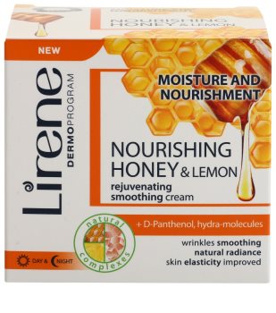Lirene Moisture & Nourishment omlazující a vyhlazující krém s medem a citronem