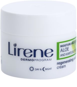 Lirene Moisture & Nourishment krem regenerująco-liftingujący z aloesem i masłem bambuckim