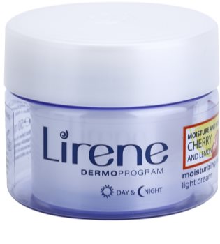 Lirene Moisture & Nourishment lahka osvežilna vlažilna krema s češnjo in limono