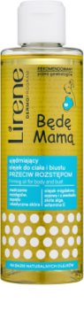 Lirene Mother to Be olje za učvrstitev telesa in prsi proti strijam