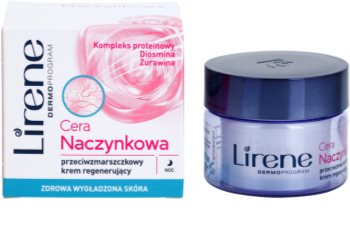Lirene Redness regenerierende Nachtcreme gegen Falten