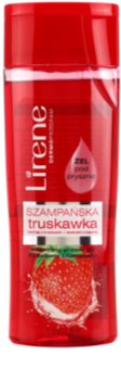 Lirene Strawberry Champagne sprchový gel pro jemnou a hladkou pokožku