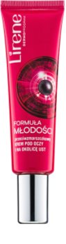 Lirene Youthful Formula 55+/65+ creme antirrugas para o contorno dos olhos e lábios