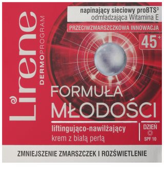 Lirene Youthful Formula 45+ Anti-Wrinkle Lifting Day Cream With Moisturizing Effect