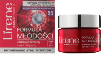 Lirene Youthful Formula 55+ straffende Creme mit nahrhaften Effekt
