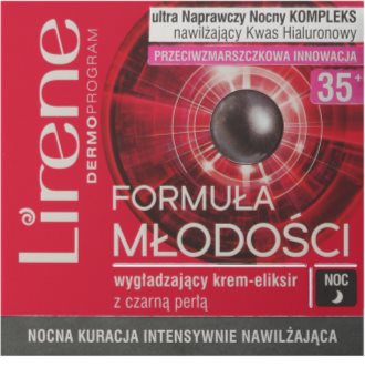 Lirene Youthful Formula 35+ nočna gladilna krema proti gubam
