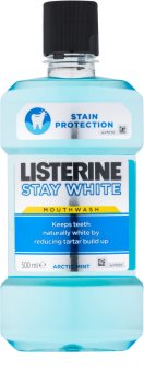 Listerine Stay White Mouthwash With Whitening Effect