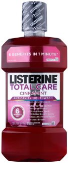 Listerine Total Care Cinnamint enjuague bucal para una protección completa de dientes 6 en 1
