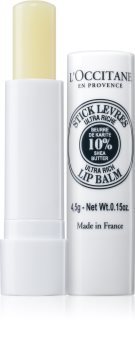 L’Occitane Shea Butter balzam za ustnice z karitejevim maslom
