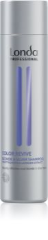 Londa Professional Blond and Silver Schampo för blont hår för neutralisering av gula toner