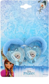 Lora Beauty Disney Frozen gumičky do vlasů ve tvaru srdce