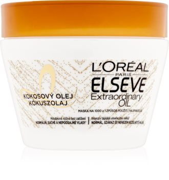 L’Oréal Paris Elseve Extraordinary Oil Coconut vyživujúca maska pre normálne až suché vlasy s kokosovým olejom