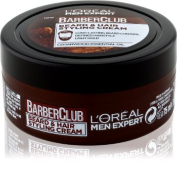 L’Oréal Paris Barber Club στάιλινγκ κρέμα για γένια και μαλλιά