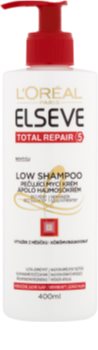L’Oréal Paris Elseve Total Repair 5 Low Shampoo pečující mycí krém pro suché a poškozené vlasy