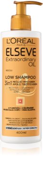 L’Oréal Paris Elseve Extraordinary Oil Low Shampoo pečující mycí krém pro velmi suché vlasy