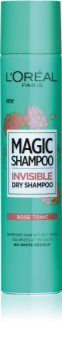 L’Oréal Paris Magic Shampoo Rose Tonic suchý šampon pro objem vlasů, který nezanechává bílé stopy
