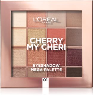 L’Oréal Paris Eyeshadow Mega Palette Cherry My Cheri paleta farduri de ochi