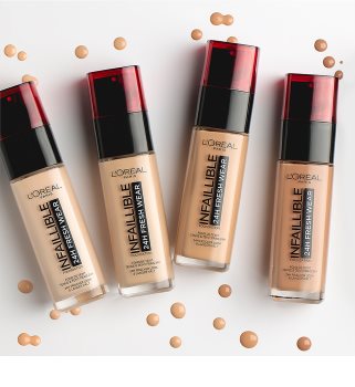 L’Oréal Paris Infaillible dolgoobstojni tekoči puder