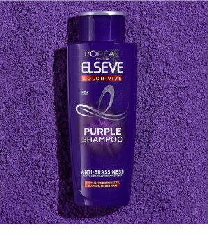 L’Oréal Paris Elseve Color-Vive Purple šampon za nevtralizacijo rumenih tonov