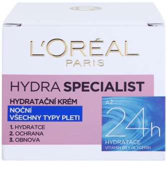L’Oréal Paris Hydra Specialist nawilżający krem na noc