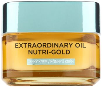 L’Oréal Paris Extraordinary Oil Nutri-Gold crema nutritiva rica n aceites con textura ligera