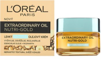 L’Oréal Paris Extraordinary Oil Nutri-Gold crema nutritiva rica n aceites con textura ligera