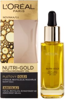 L’Oréal Paris Nutri-Gold pleťový olej z 8 esenciálních olejů