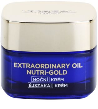 L’Oréal Paris Nutri-Gold posvetlitvena nočna krema z intenzivnostjo maske