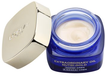L’Oréal Paris Nutri-Gold posvetlitvena nočna krema z intenzivnostjo maske