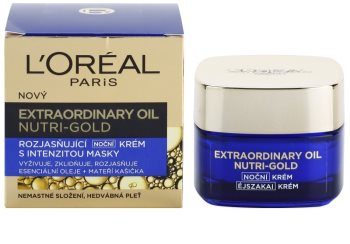 L’Oréal Paris Nutri-Gold posvetlitvena nočna krema z intenzivnostjo maske