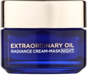 L’Oréal Paris Extraordinary Oil creme-máscara iluminadora de noite para pele seca