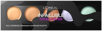 L’Oréal Paris Infaillible Total Cover paleta corectoare