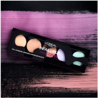L’Oréal Paris Infaillible Total Cover paleta corectoare