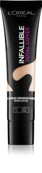 L’Oréal Paris Infallible Total Cover dolgoobstojen tekoči puder z mat učinkom