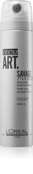 L’Oréal Professionnel Tecni.Art Savage Panache száraz hatású púder-spray, határtalan textúra