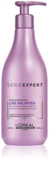 L’Oréal Professionnel Série Expert Liss Unlimited kisimító sampon a rakoncátlan és töredezett hajra