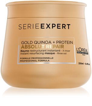 L’Oréal Professionnel Serie Expert Absolut Repair Gold Quinoa + Protein интензивна регенерираща маска за силно увредена коса