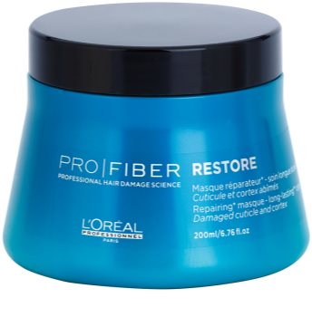 L’Oréal Professionnel Pro Fiber Restore megújító maszk sérült, vegyileg kezelt hajra
