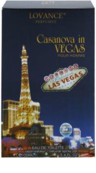 Lovance Casanova in Vegas eau de toilette pour homme 100 ml