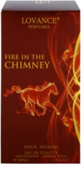 Lovance Fire In The Chimney Eau de Toilette para homens 100 ml