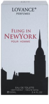Lovance Fling in New York toaletná voda pre mužov 100 ml