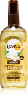 Lovea Monoi olio abbronzante nutriente SPF 15