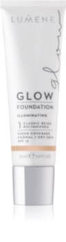 Lumene Nude Perfection base hidratante contra imperfeições de pele