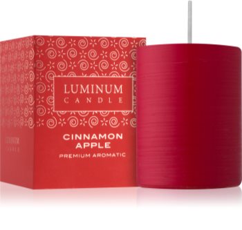 Luminum Candle Premium Aromatic Cinnamon Apple Geurkaars Medium (Ø 60 - 80 mm, 32 h)